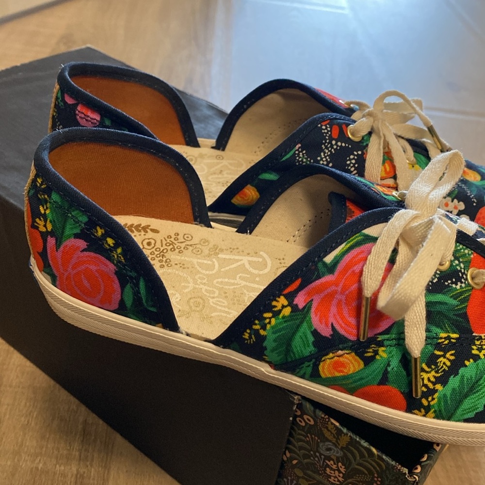 Keds Rifle Paper Sneaker! - Picture 2 of 10